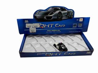 1：32 METAL PULL BACK CAR 12PCS,
