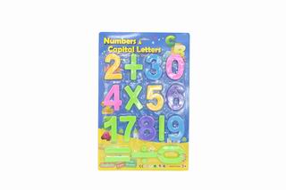 8CM LETTER & NUMBER 17PCS,