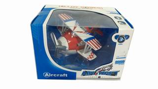 PULL BACK ALLOY PLANE W/LIGHT & MUSIC,