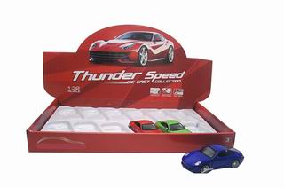 ALLOY CAR W/IC 12PCS,
