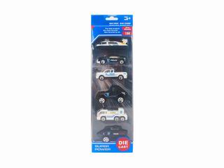 1:64 ALLOY CAR 6PCS,