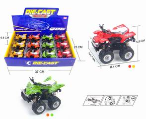 ALLOY FRICTION MOTORCYCLE 12PCS,