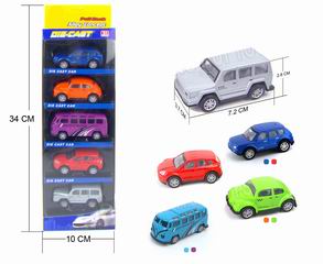 METAL PULL BACK CAR,
