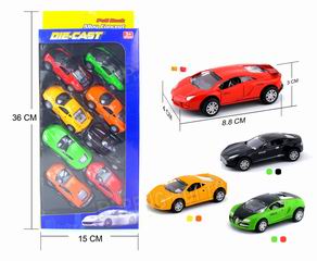 METAL PULL BACK RACING CAR,