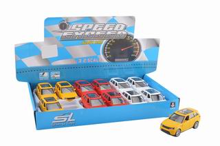 1:32 ALLOY CAR 12PCS,
