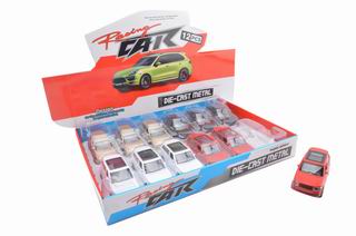 1：43 PULL BACK CAR 12PCS,