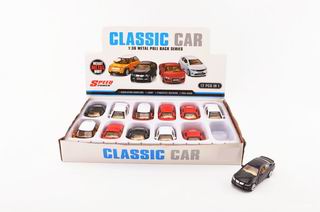 1:36 PULL BACK METAL CAR 12PCS,