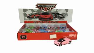 1:36 PULL BACK METAL CAR 12PCS,