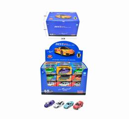 PULL BACK CAR 48PCS,
