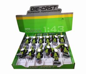1:43 PULL BACK CAR 12PCS,