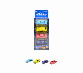 PULL BACK CAR 4PCS,