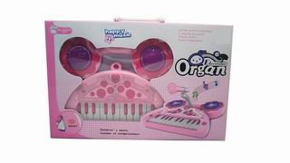 ELECTRONIC ORGAN W/MUSIC,