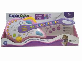 GUITAR W/LIGHT & MUSIC,
