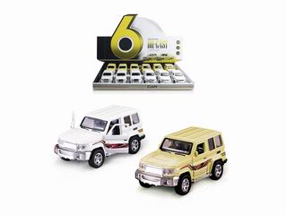 1：32 ALLOY PULL BACK CAR 12PCS,