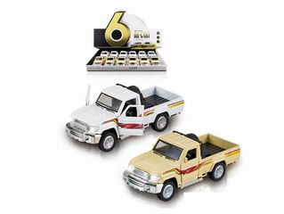 1：32 ALLOY PULL BACK CAR W/LIGHT & MUSIC 12PCS,