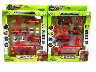 ALLOY FIRE TRUCK,