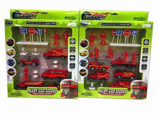 ALLOY FIRE TRUCK,