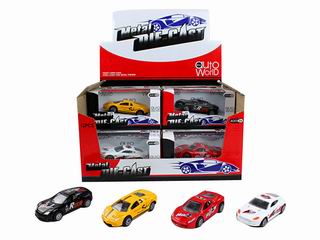 1：50 SLIDE ALLOY CAR 12PCS,