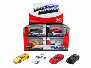 1：50 SLIDE ALLOY CAR 12PCS,