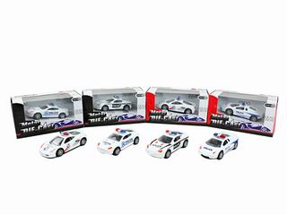 1：50 PULL BACK ALLOY POLICE CAR,