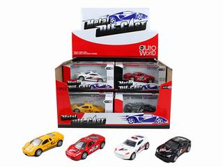 1：50 PULL BACK ALLOY CAR 12PCS,