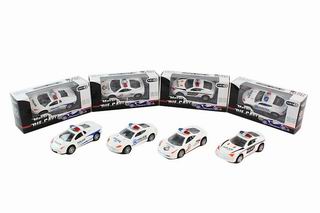 1：50 PULL BACK ALLOY POLICE CAR,