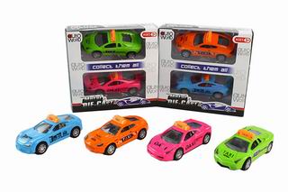 1：50 PULL BACK ALLOY TAXI,