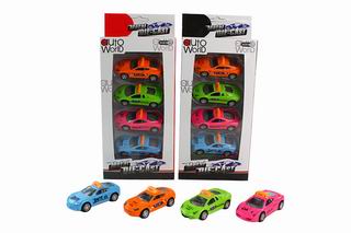 1:50 ALLOY PULL BACK TAXI 4PCS,