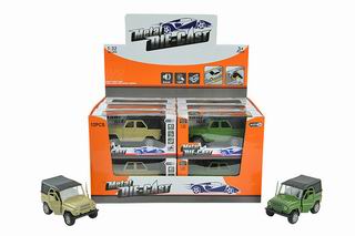 1:32 ALLOY PULL BACK CAR 12PCS,