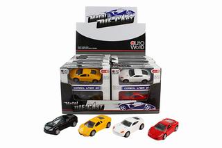 1：50 PULL BACK ALLOY CAR 12PCS,