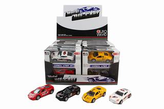 1：50 PULL BACK ALLOY CAR 12PCS,