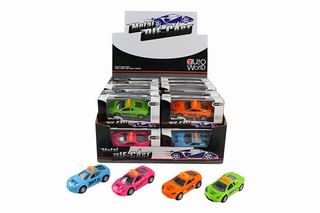 1:50 ALLOY PULL BACK TAXI 24PCS,