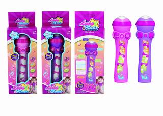MICROPHONE W/LIGHT AND MUSIC,