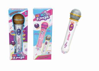 MICROPHONE W/LIGHT AND MUSIC,