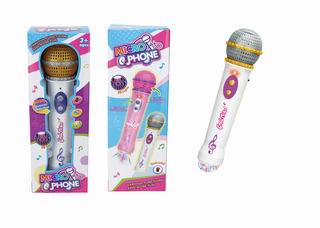 MICROPHONE W/LIGHT AND MUSIC,