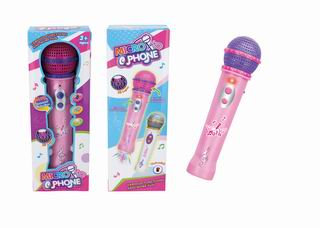 MICROPHONE W/LIGHT AND MUSIC,