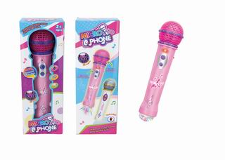MICROPHONE W/LIGHT AND MUSIC,