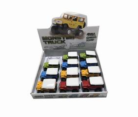 ALLOY PULL BACK CAR 12PCS,
