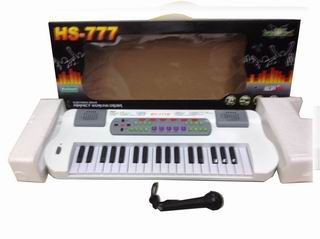 ELECTRONIC ORGAN W/MICROPHONE,