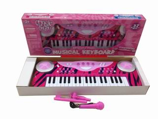 ELECTRONIC ORGAN W/MICROPHONE,