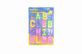 8CM LETTER & NUMBER 26PCS,