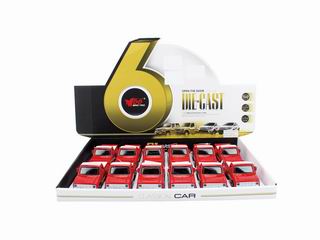 1:32 ALLOY PULL BACK CAR 12PCS,