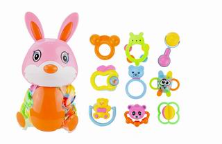 BABY RATTLES 9PCS,