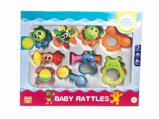 BABY RATTLES 9PCS,