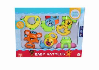 BABY RATTLES 6PCS,