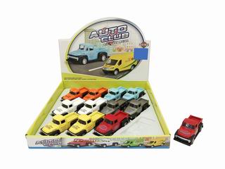 ALLOY PULL BACK CAR 12PCS,