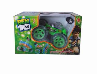 BEN10 4 CHANNEL R/C STUNT CAR,