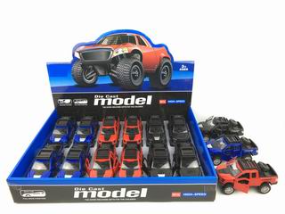 1:32 PULL BACK ALLOY CAR 12PCS,