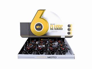 1:14 ALLOY PULL BACK MOTORCYCLE W/LIGHT & SOUND 12PCS,