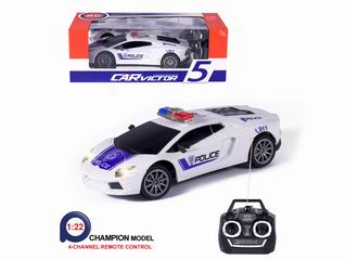 1:22 4 CHANNEL R/C POLICE CAR,
